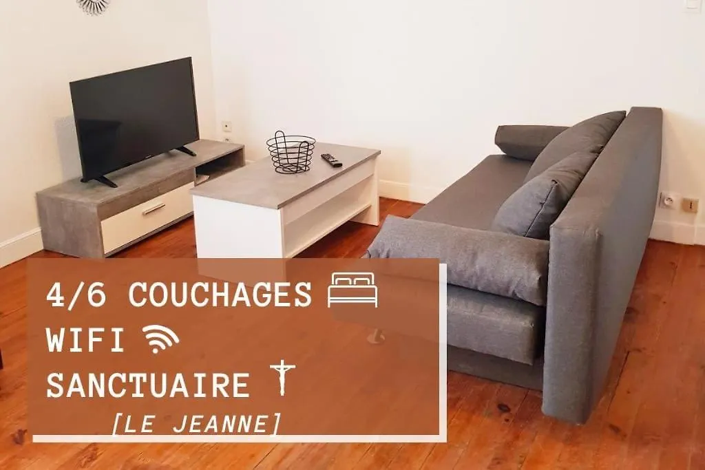 Appartement Le Jeanne 4/6 Couchages, Wifi, Sanctuaire à Lourdes