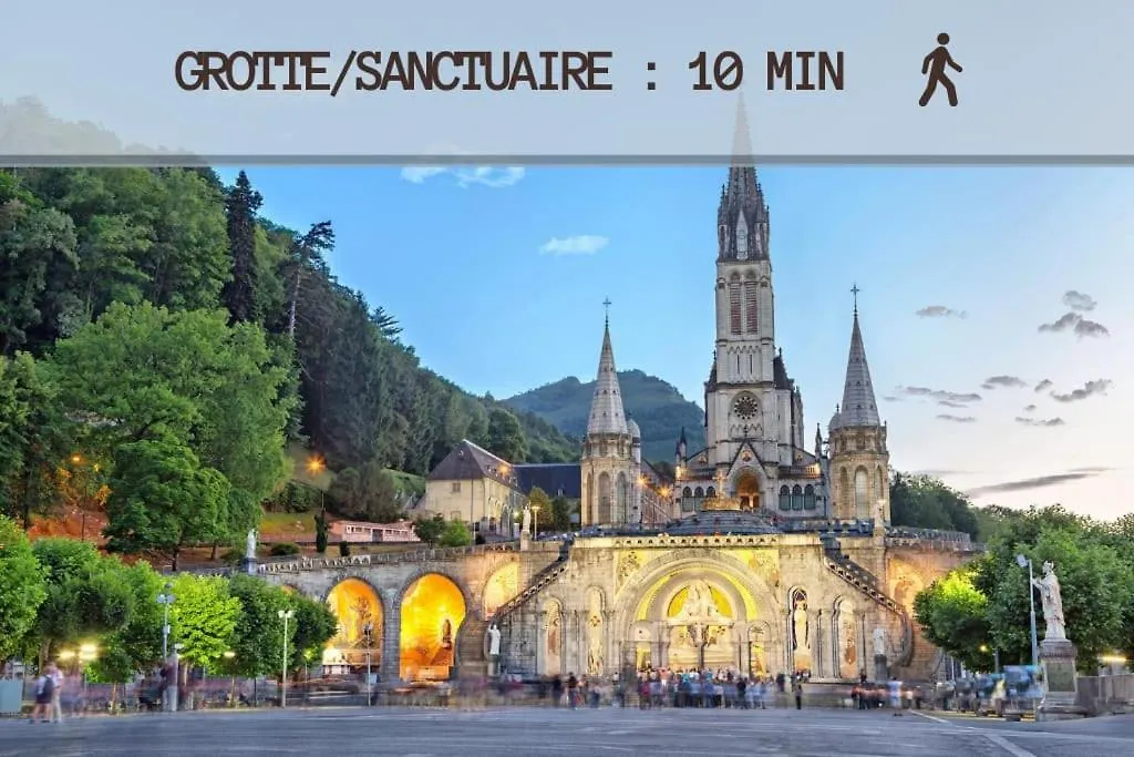 Appartement Le Jeanne 4/6 Couchages, Wifi, Sanctuaire à Lourdes