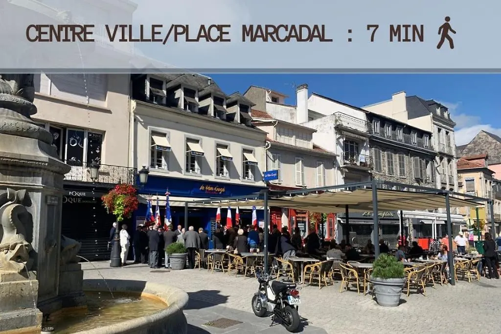 Le Jeanne 4/6 Couchages, Wifi, Sanctuaire Daire Lourdes 0*,  Fransa